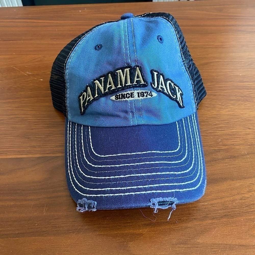 Ripped Style Vintage Panama Jack Hat